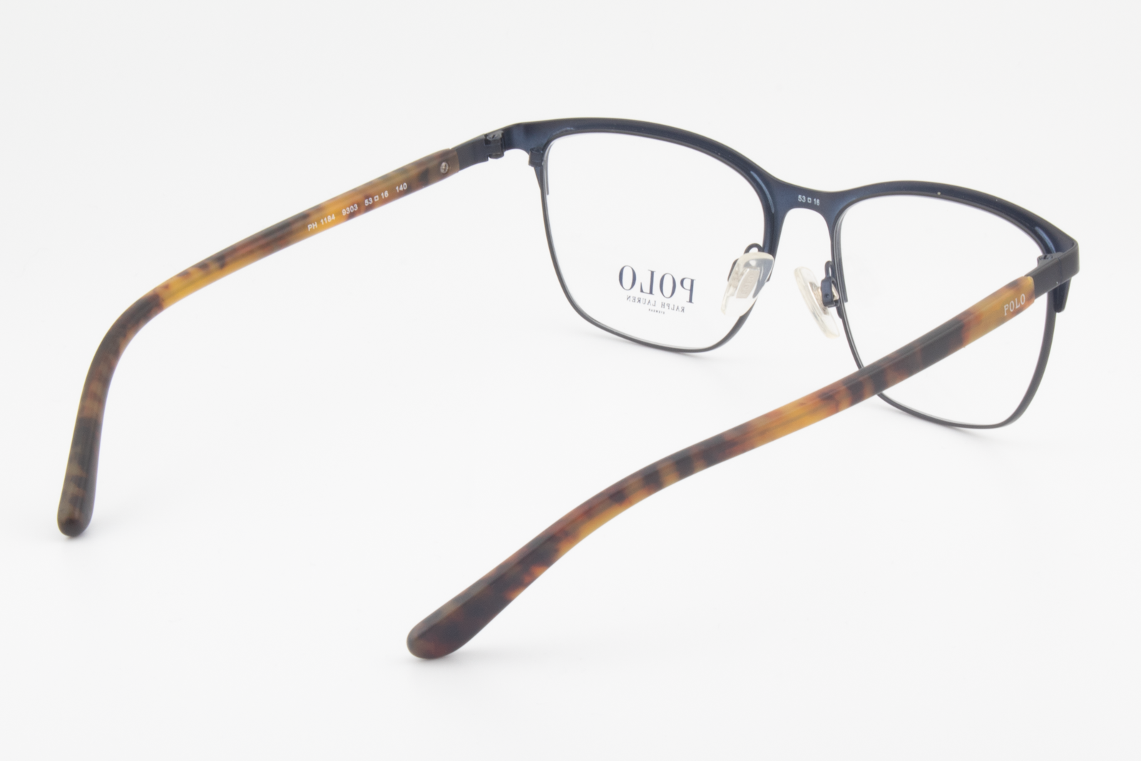 Polo Ralph Lauren PH1184  Male Square Glasses Frame Black Havana 53mm