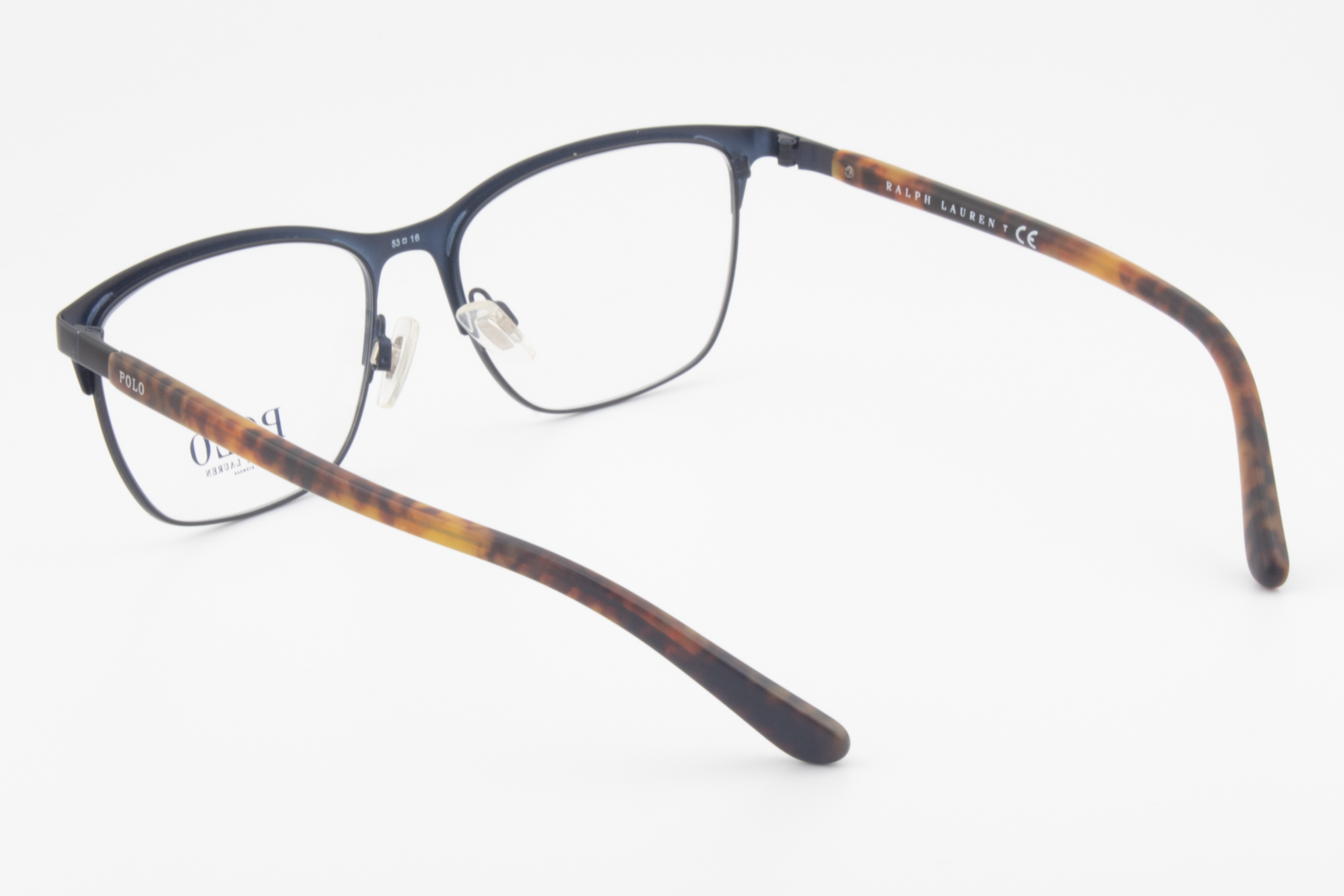 Polo Ralph Lauren PH1184  Male Square Glasses Frame Black Havana 53mm