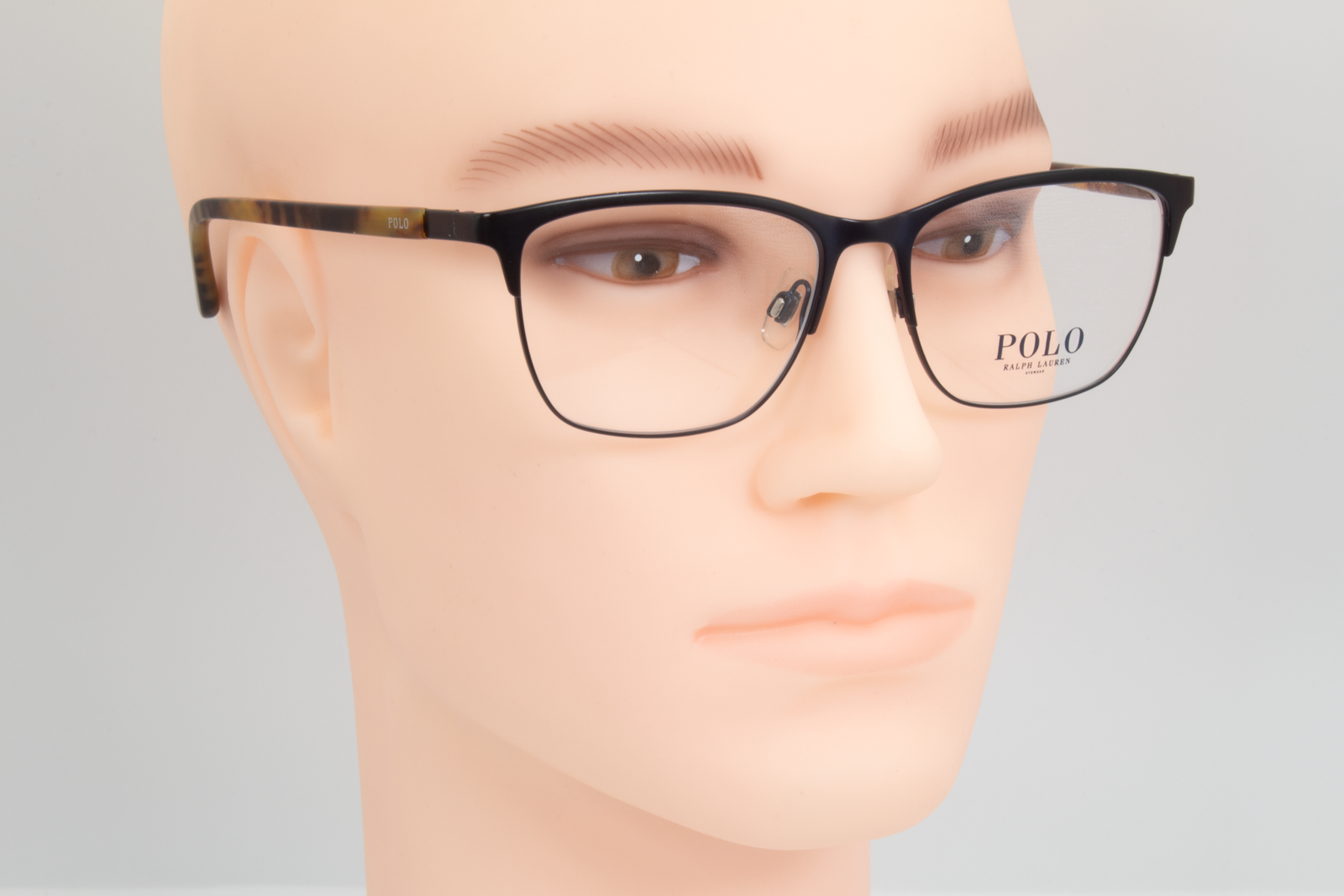 Polo Ralph Lauren PH1184  Male Square Glasses Frame Black Havana 53mm