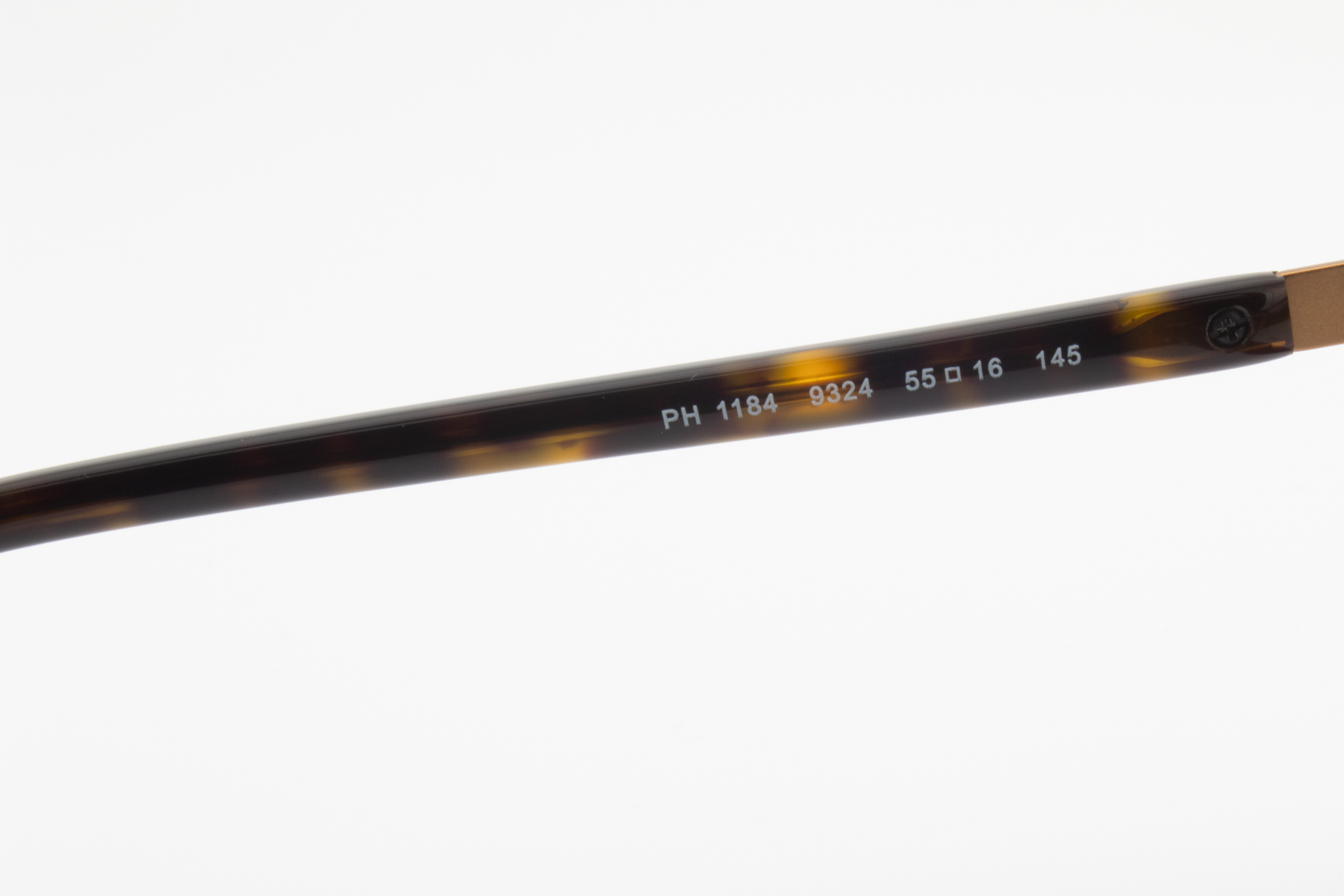 Polo Ralph Lauren PH1184  Male Square Glasses Frame Semi Shiny Bronze Brown 55mm