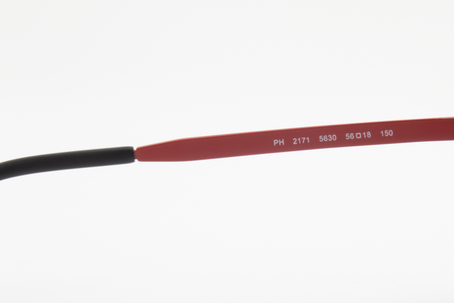 Polo Ralph Lauren PH2171  Male Rectangular Glasses Frame Black & Red 56mm