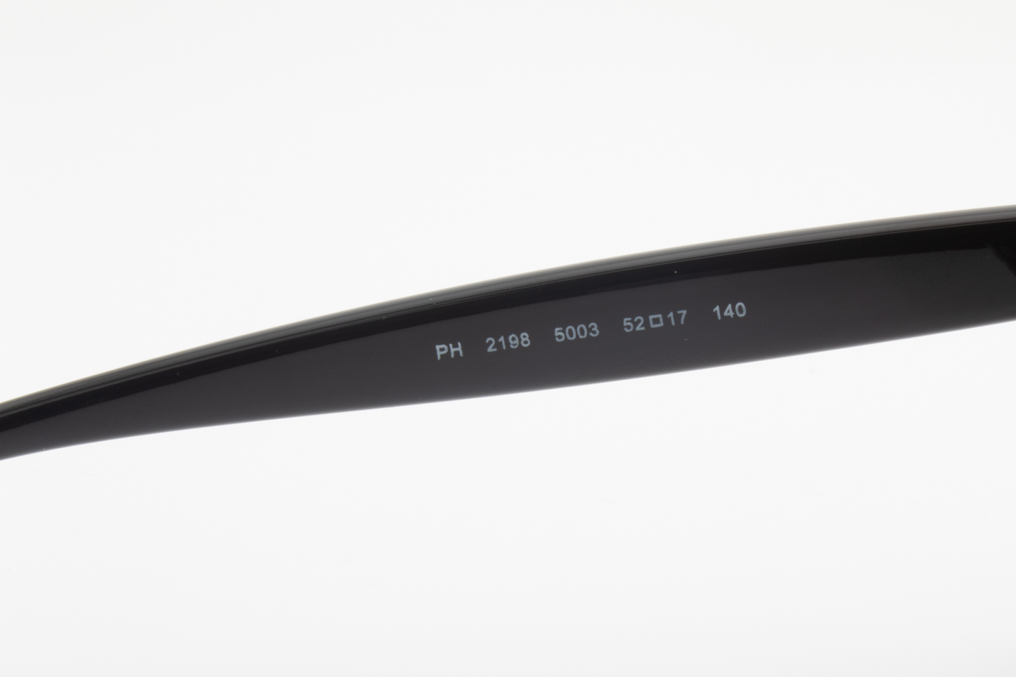 Polo Ralph Lauren PH2198  Female Cat Eye Glasses Frame Polished Dark Havana And Black 52mm