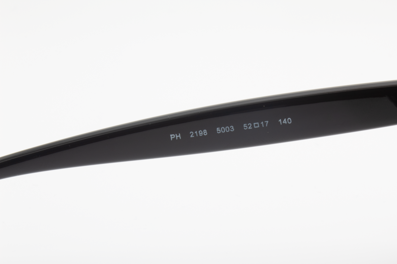 Polo Ralph Lauren PH2198  Female Cat Eye Glasses Frame Polished Dark Havana And Black 52mm