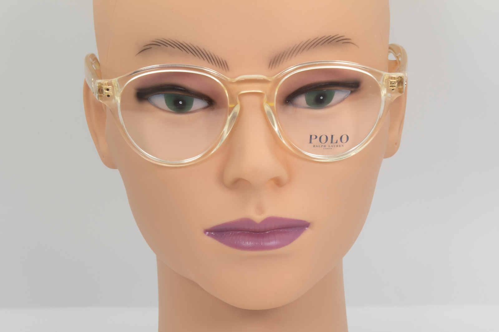 Polo Ralph Lauren PH2207  Female Round Glasses Frame Clear 49mm