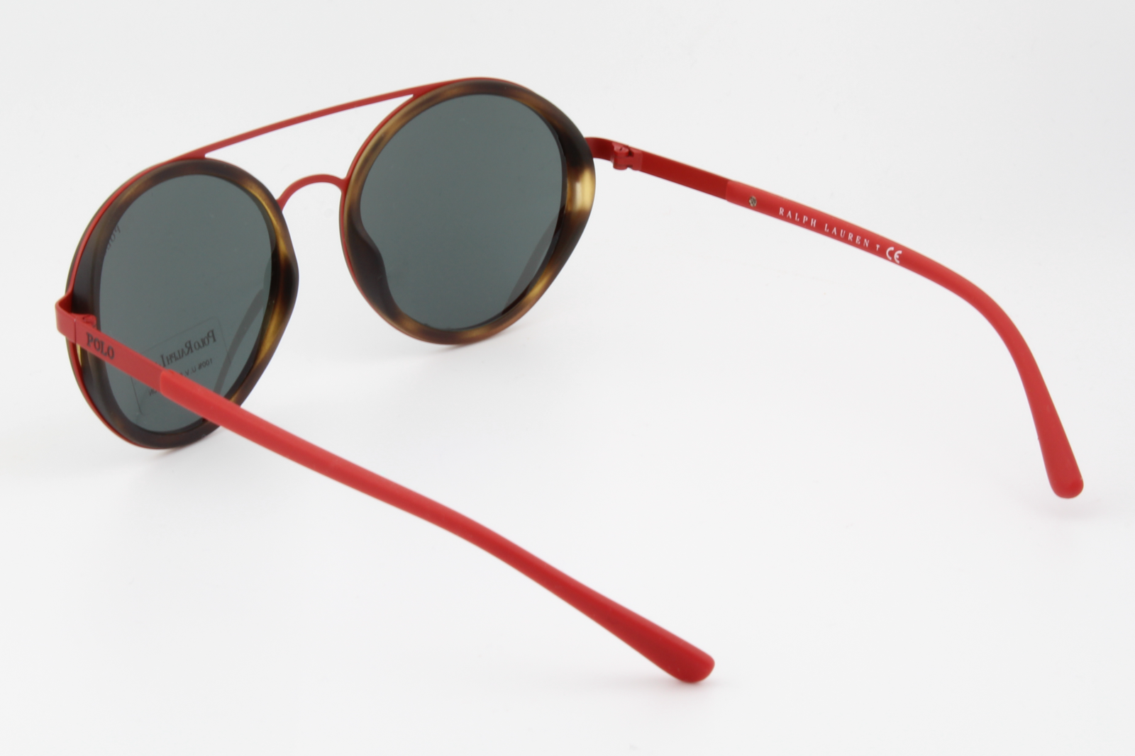 Polo Ralph Lauren PH3103 9315/71 Womens Full Rim Sunglasses Dark Red Havana 53mm