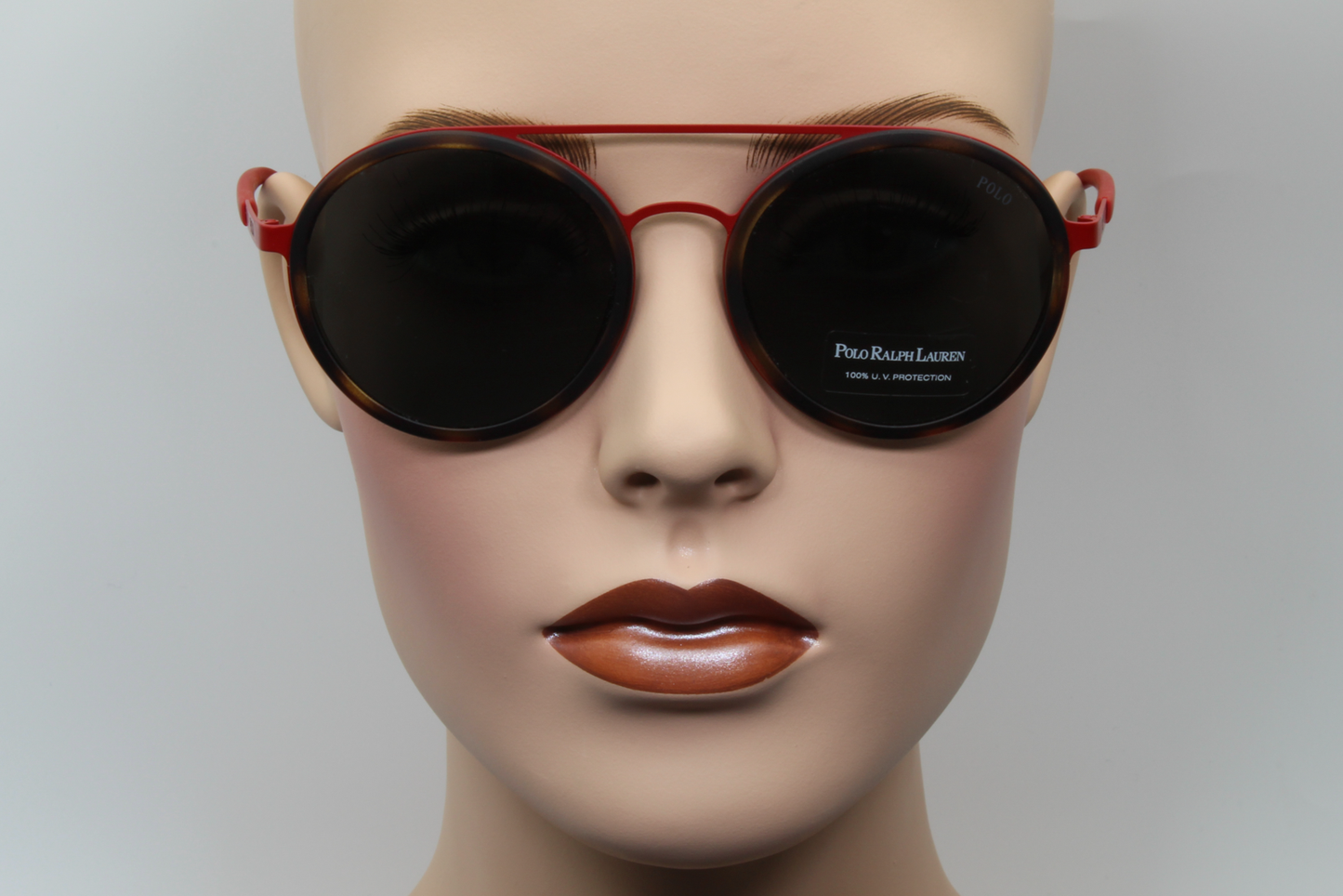 Polo Ralph Lauren PH3103 9315/71 Womens Full Rim Sunglasses Dark Red Havana 53mm