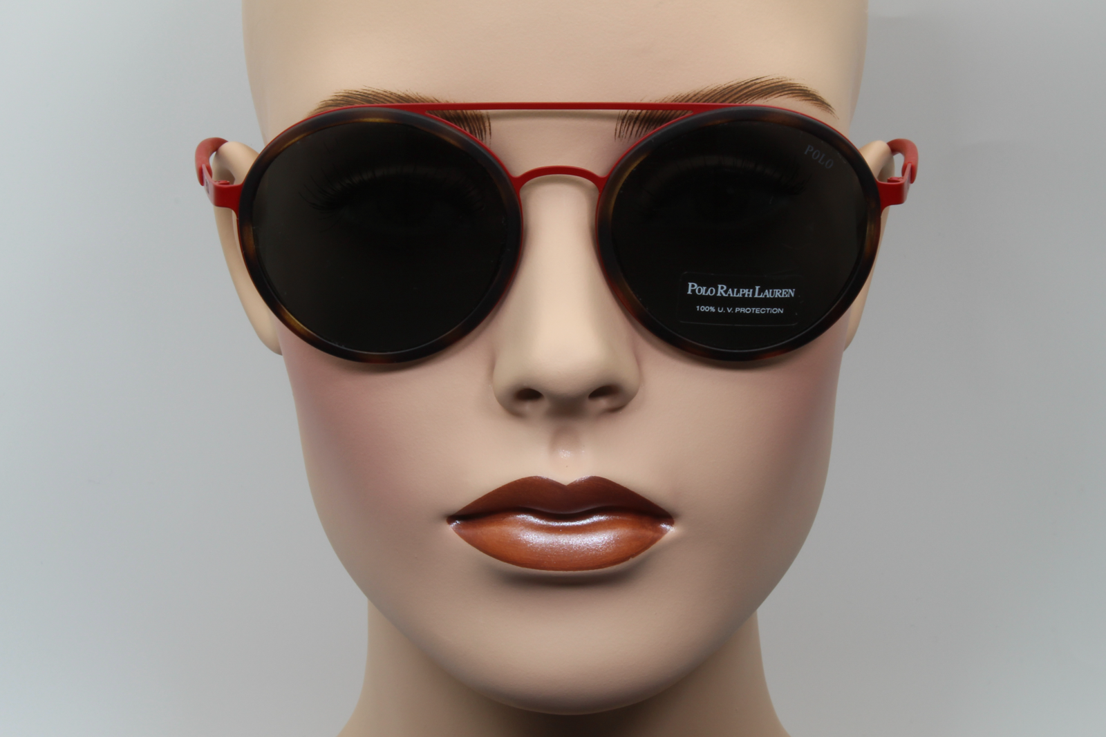 Polo Ralph Lauren PH3103 9315/71 Womens Full Rim Sunglasses Dark Red Havana 53mm