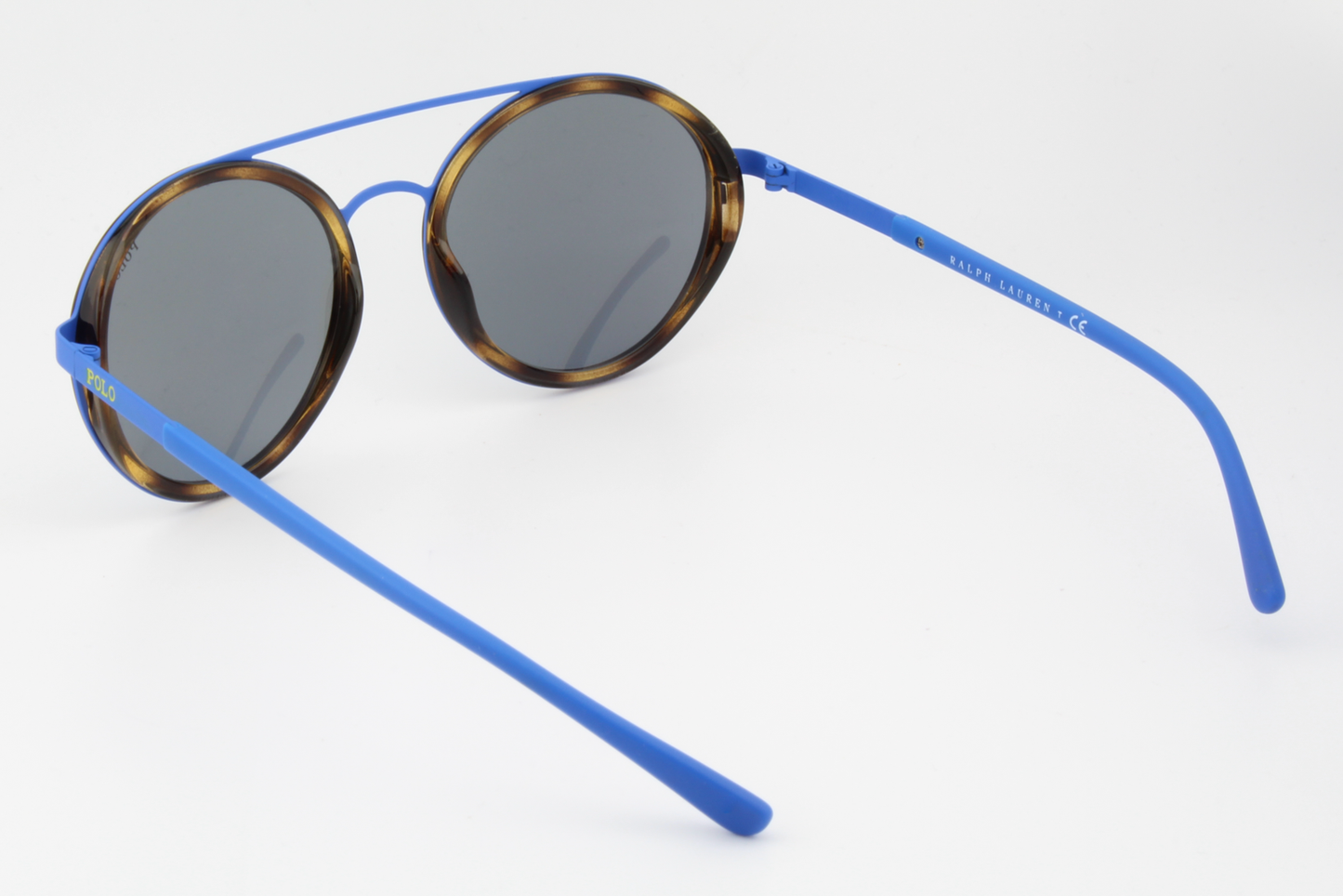 Polo Ralph Lauren PH3103 9318/55 Womens Full Rim Sunglasses Matte Royal Blue and tortoiseshell 53mm