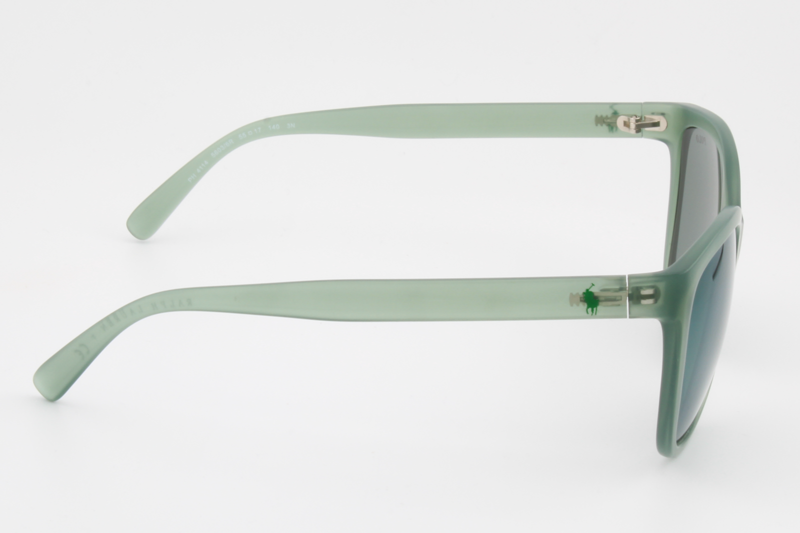 Polo Ralph Lauren PH4114 5603/6R Womens Full Rim Sunglasses Matte Green 55mm