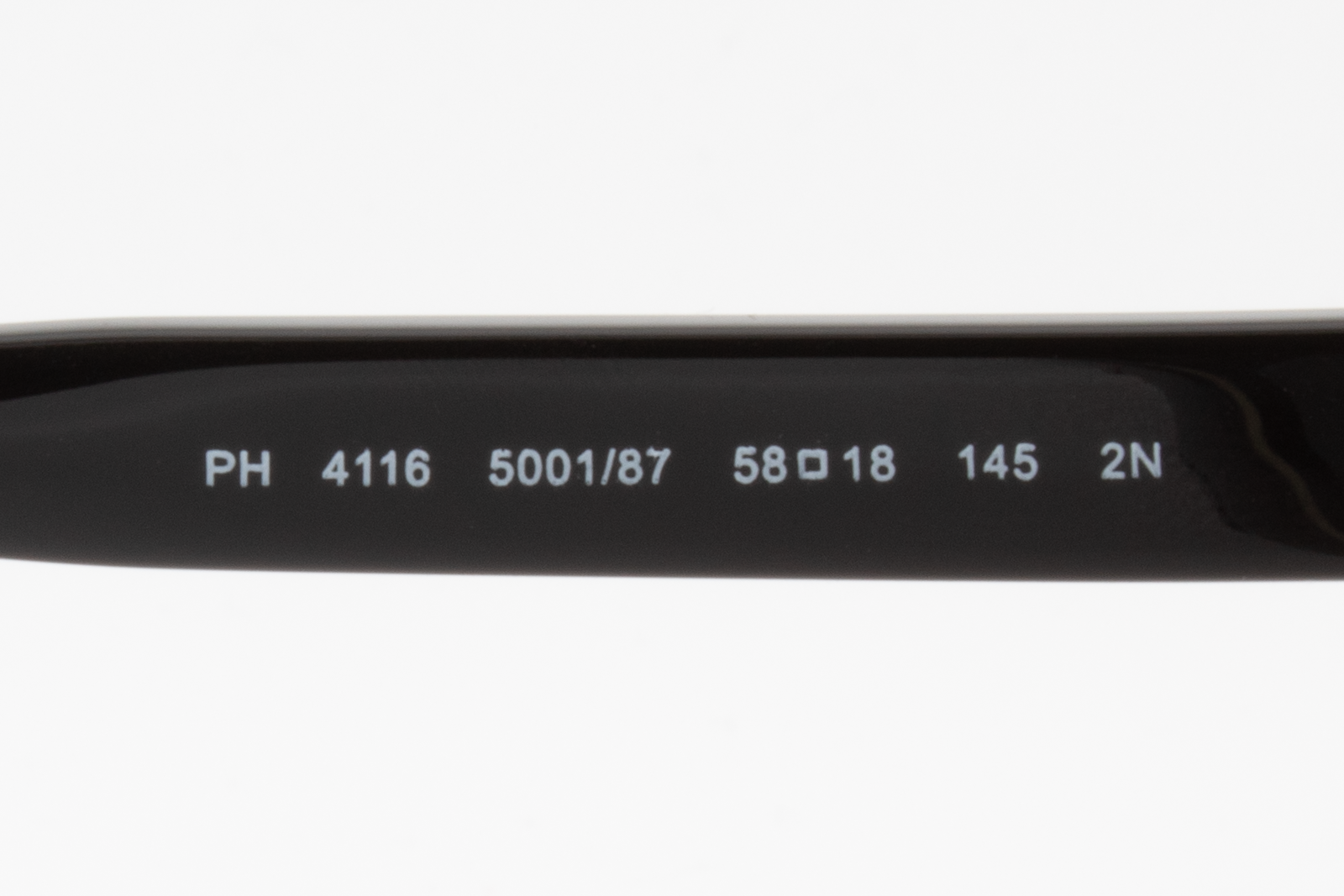 Polo Ralph Lauren PH4116 5001/87 Unisex Full Rim Sunglasses Black 58mm