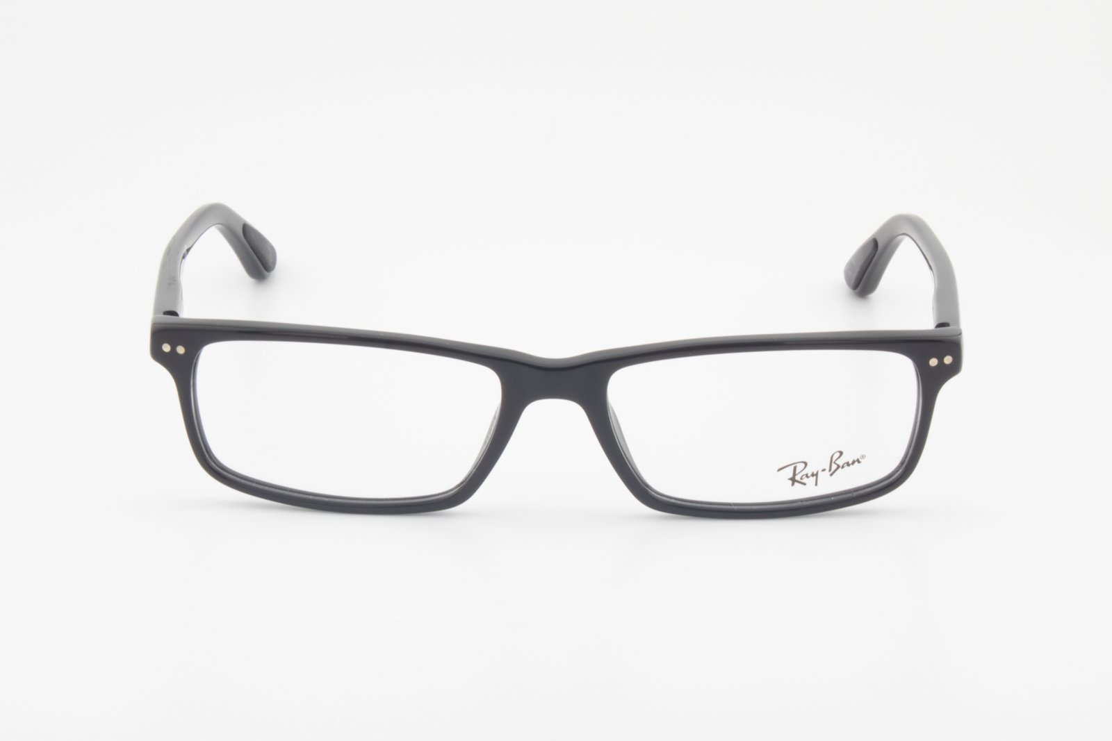 Rayban RB5277  Unisex Rectangular Glasses Frame Shiny Black 54mm