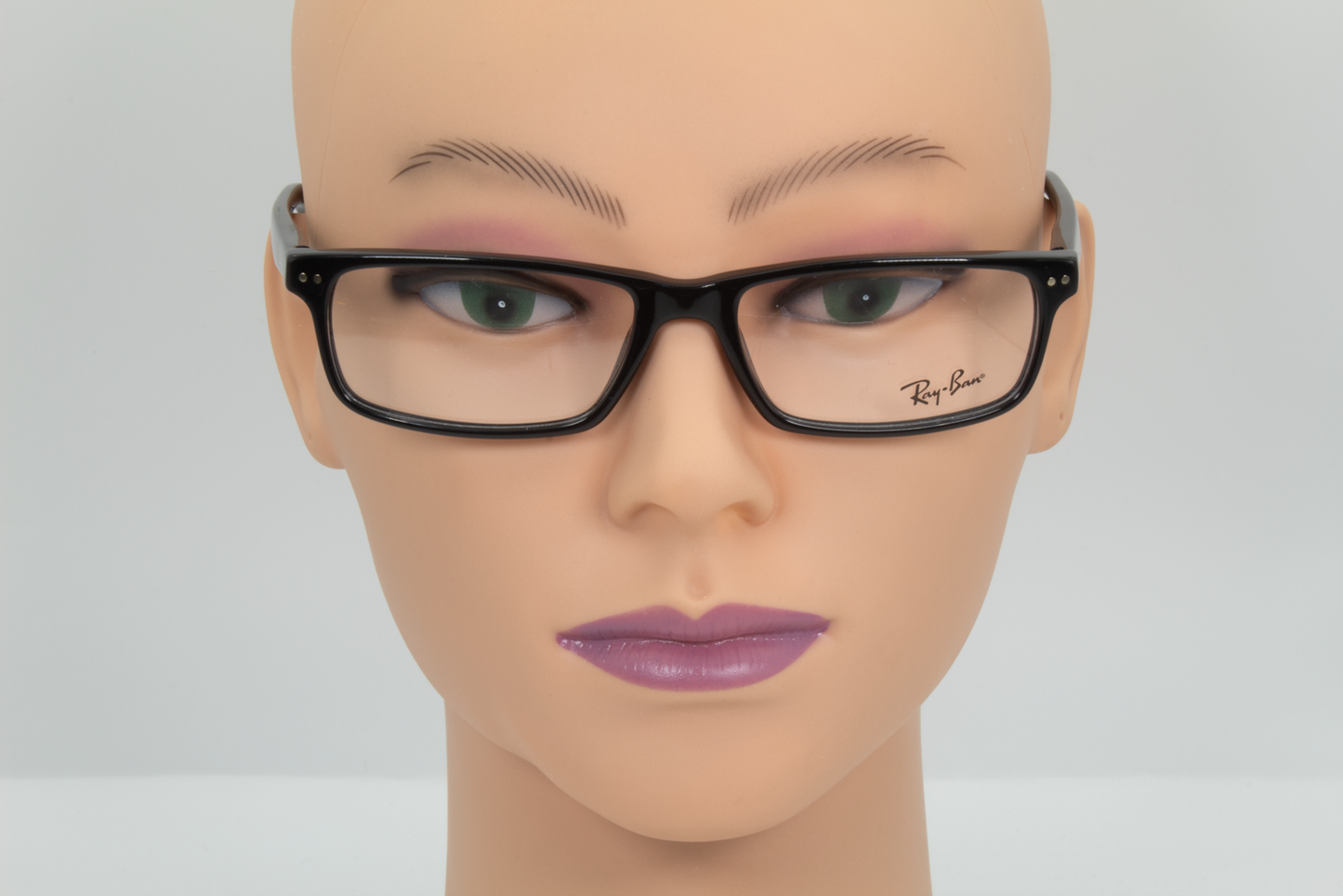 Rayban RB5277  Unisex Rectangular Glasses Frame Shiny Black 54mm