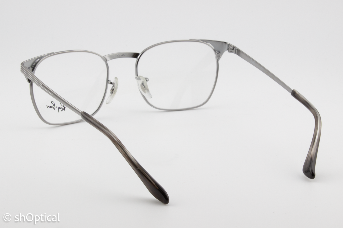 Rayban RB6386  Male Square Glasses Frame Gunmetal 51mm