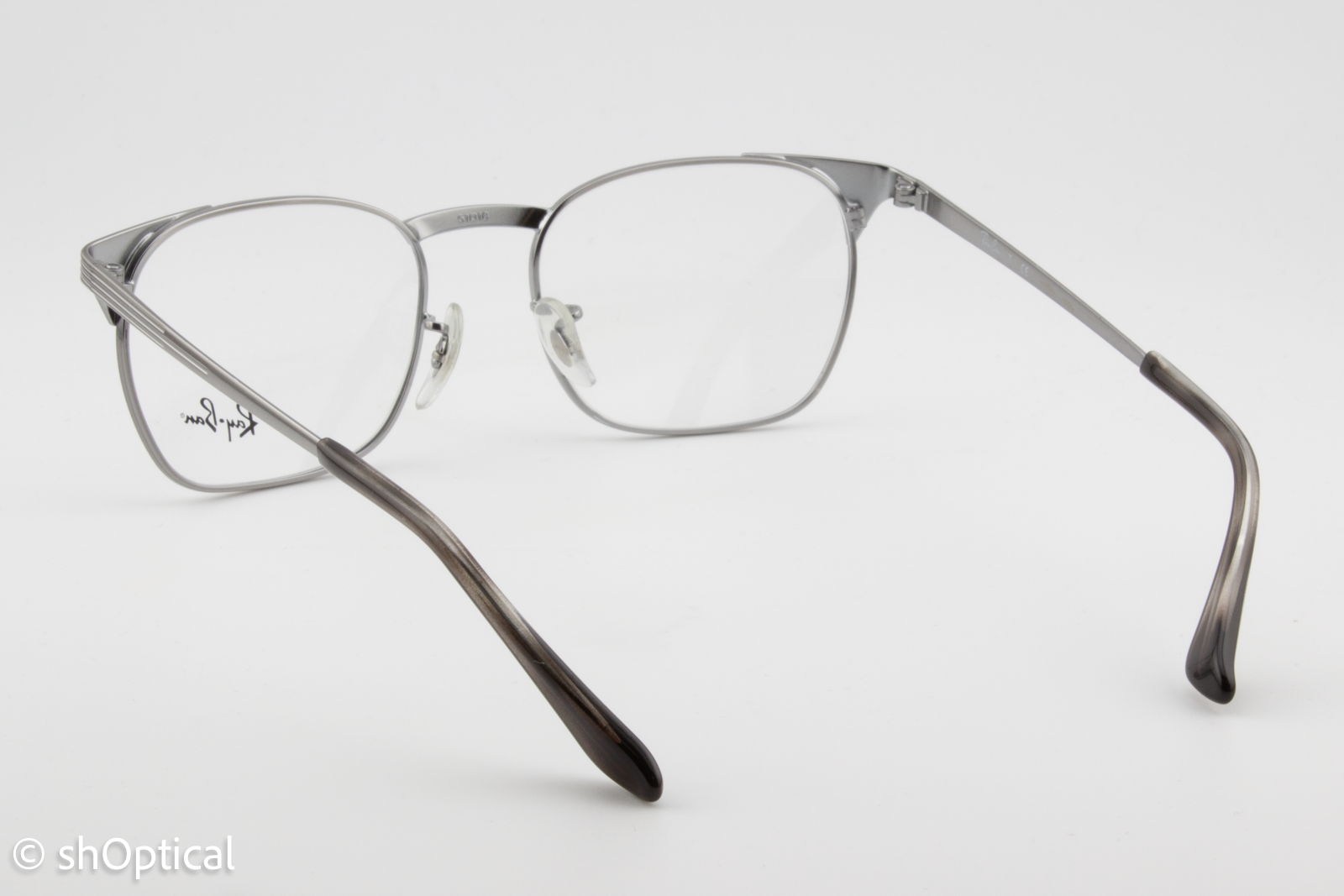 Rayban RB6386  Male Square Glasses Frame Gunmetal 51mm