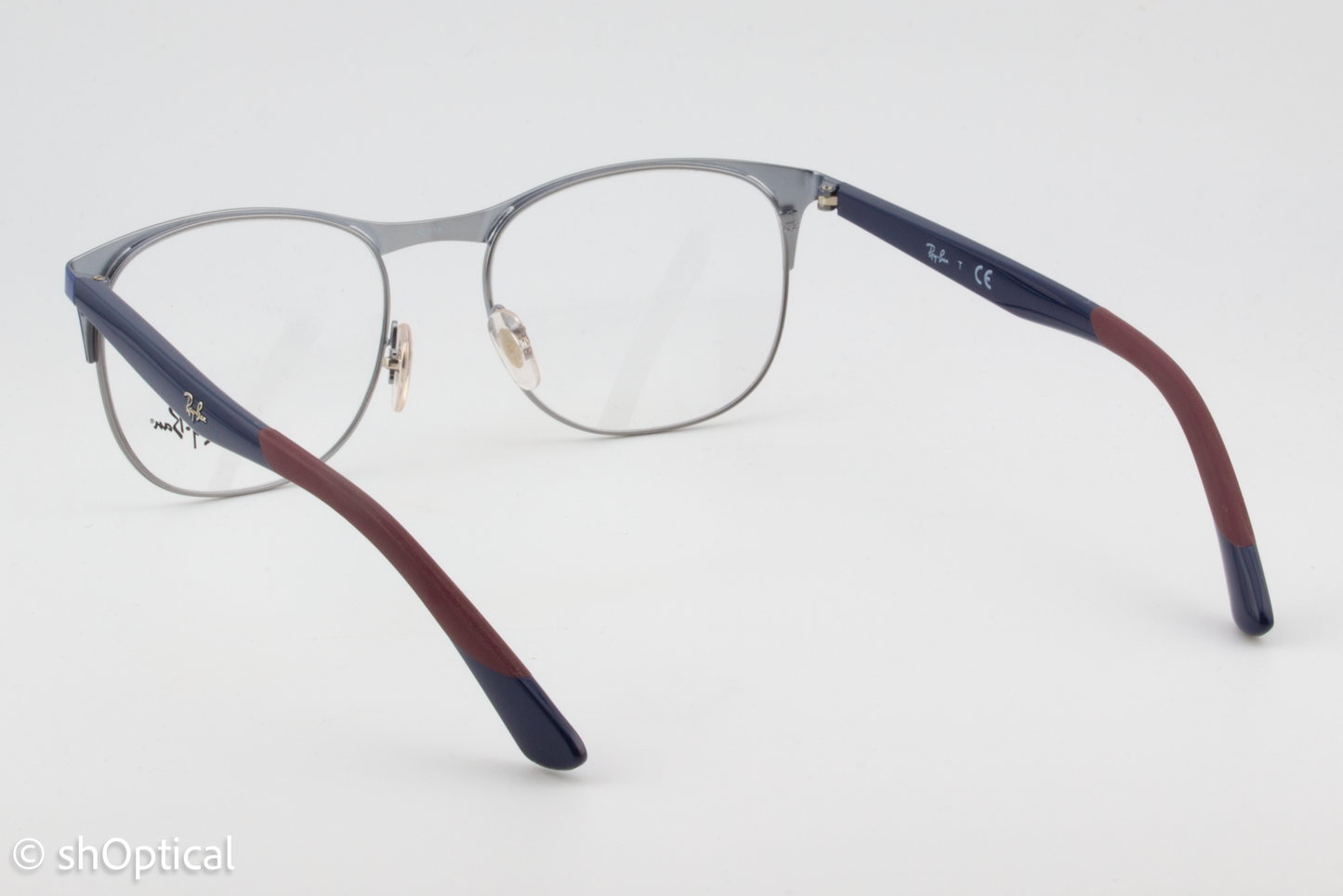 Rayban RB6412  Unisex Square Glasses Frame Blue 52mm