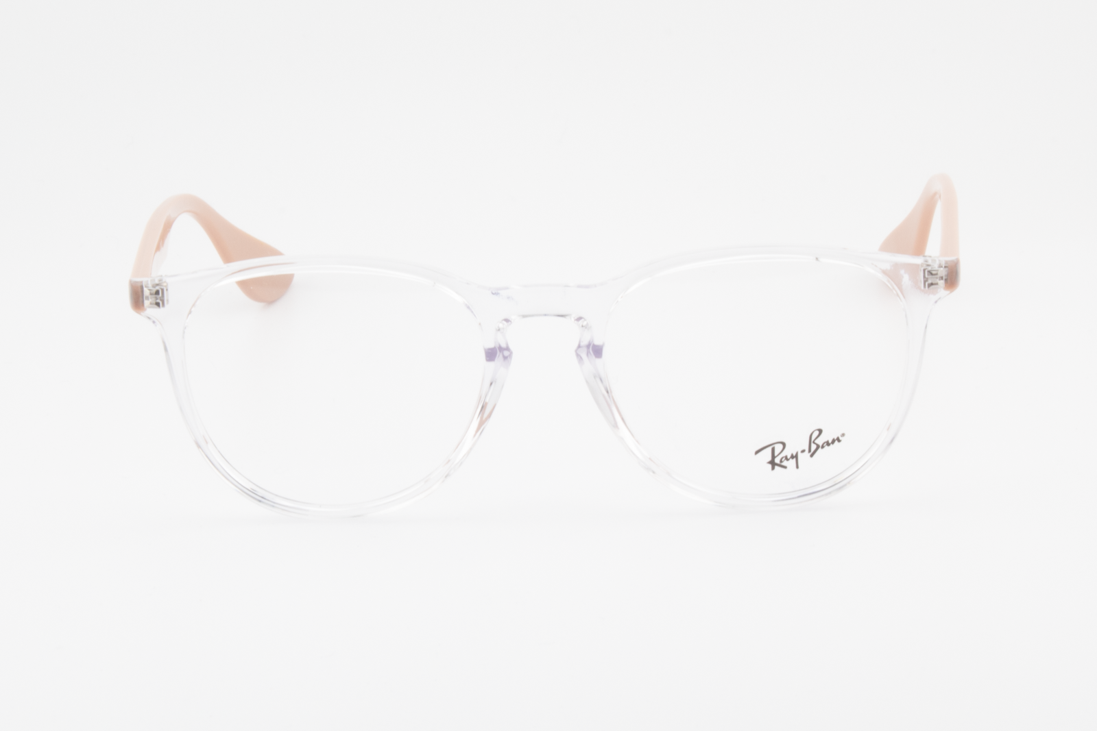 Rayban RB7046 Erika  Unisex Round Glasses Frame Polished Transparent 51mm