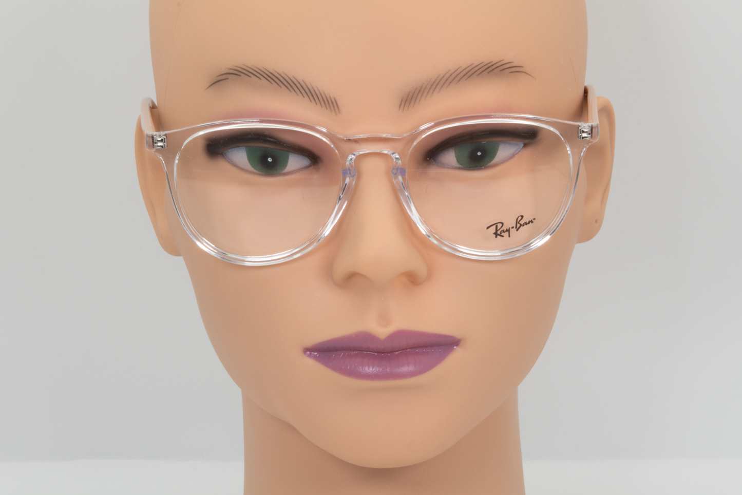 Rayban RB7046 Erika  Unisex Round Glasses Frame Polished Transparent 51mm