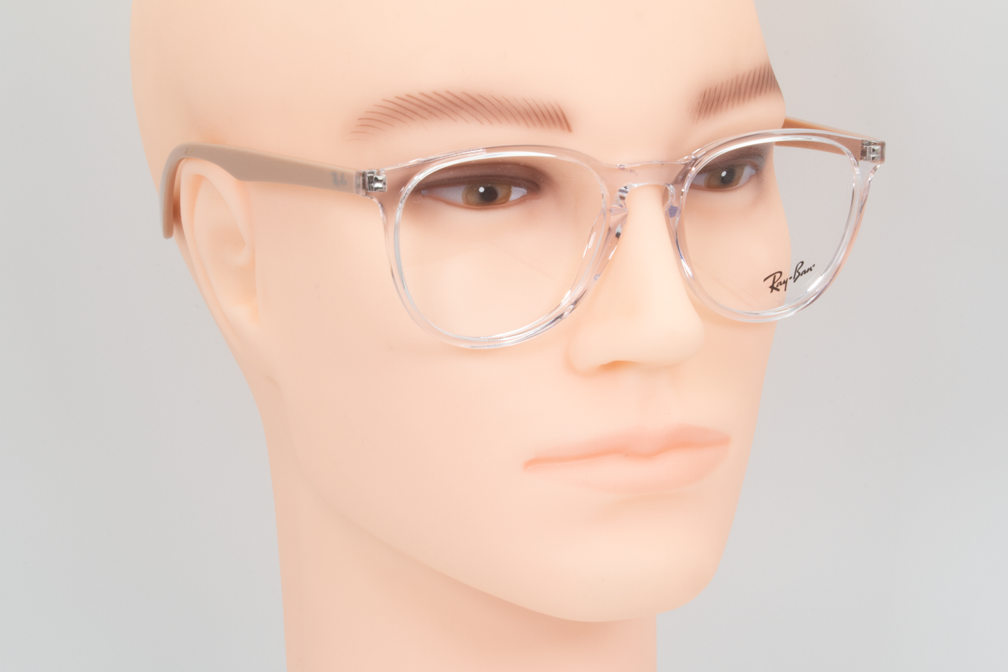 Rayban RB7046 Erika  Unisex Round Glasses Frame Polished Transparent 51mm