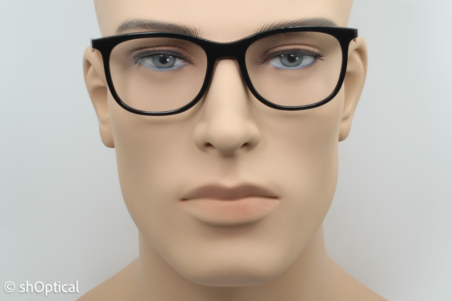 Rayban RB7078  Unisex Square Glasses Frame Shiny Black 51mm