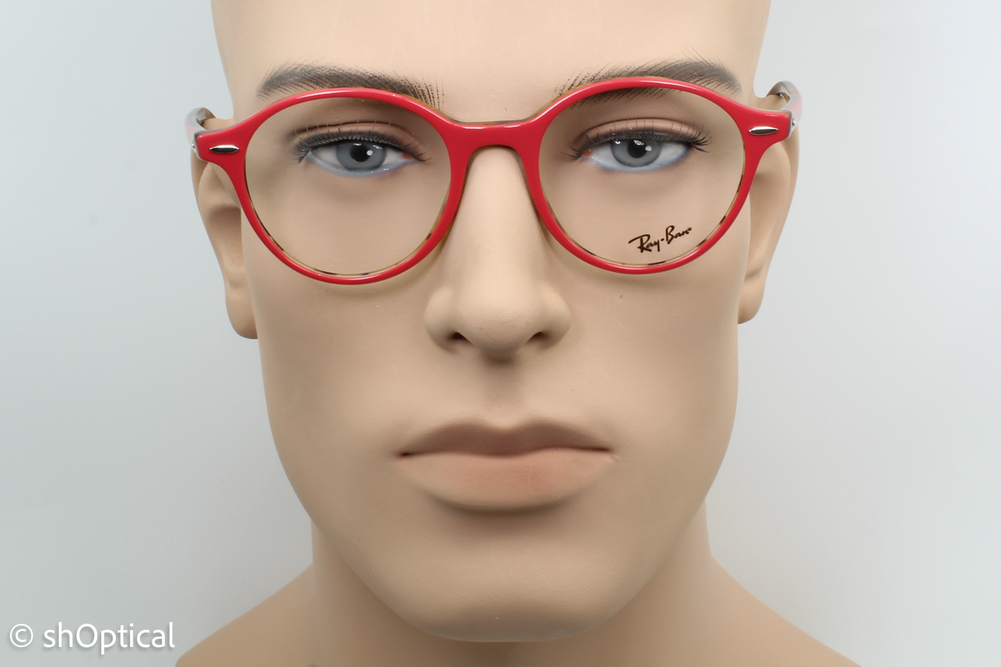 Rayban RB7118  Female Round Glasses Frame Rose/Tortoise 50mm