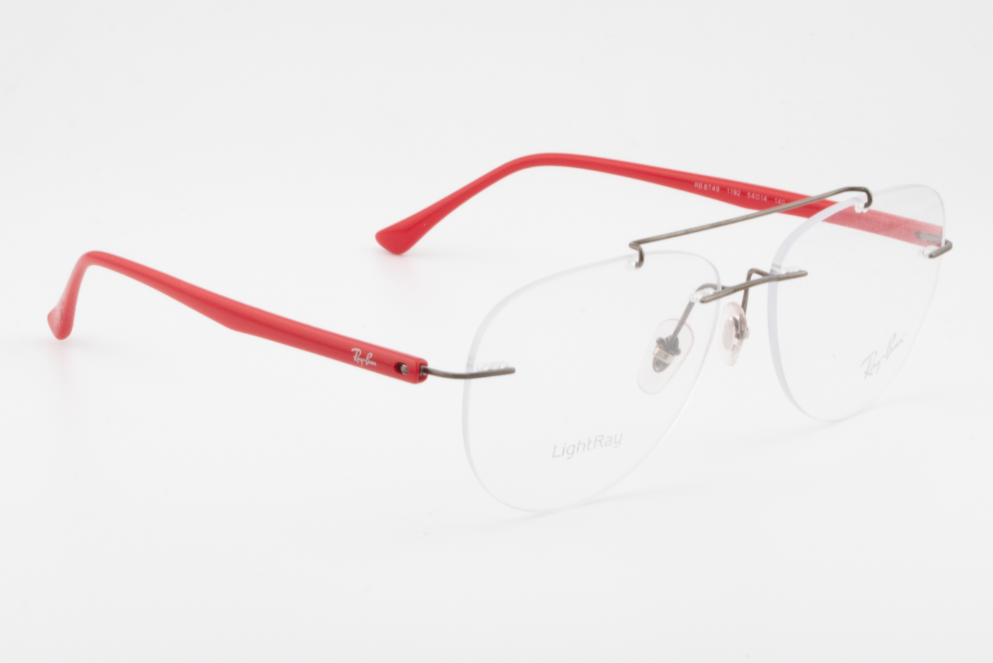 Rayban RB8749  Unisex Aviator Glasses Frame Gunmetal 54mm