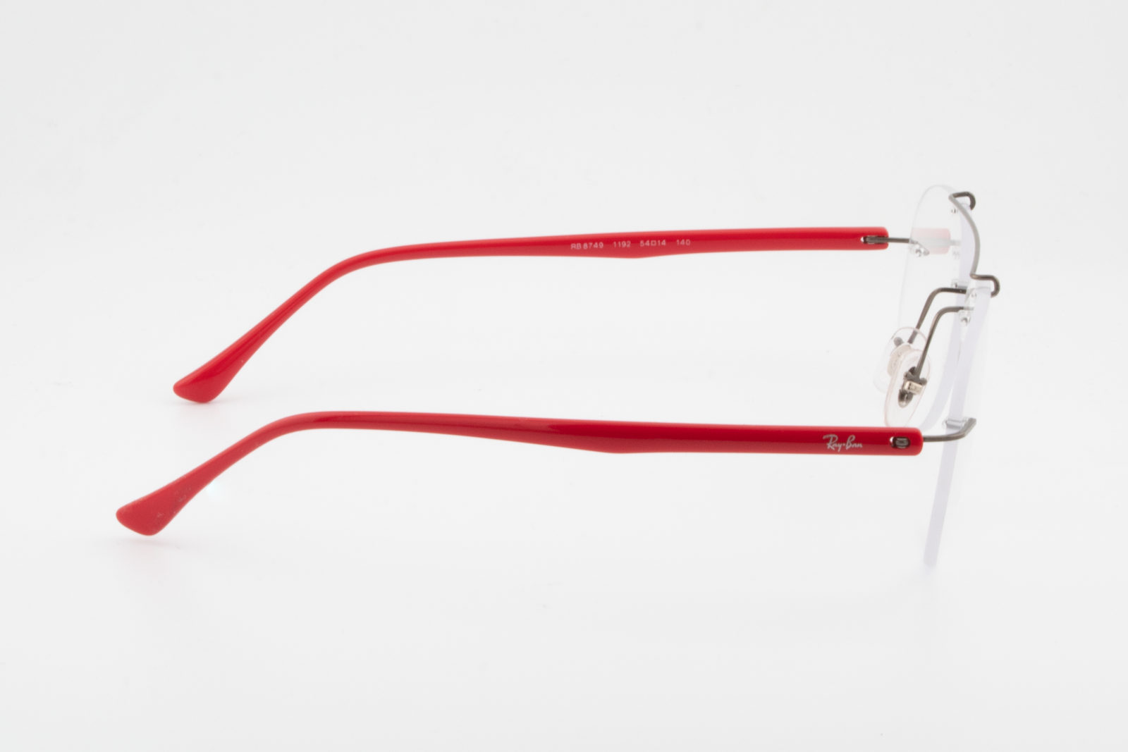 Rayban RB8749  Unisex Aviator Glasses Frame Gunmetal 54mm