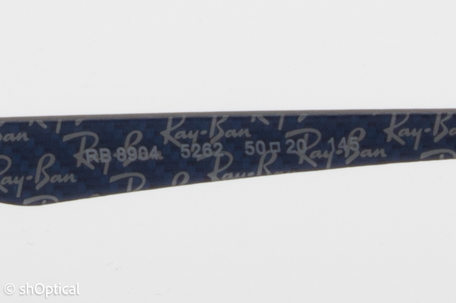 Rayban RB8904  Male Round Glasses Frame Blue and Black 50mm