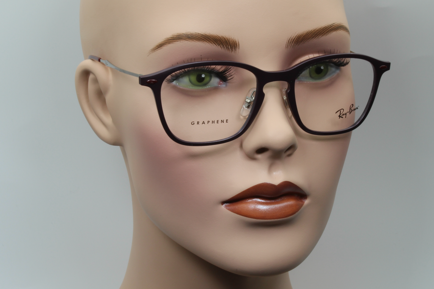 Rayban RB8955  Unisex Square Glasses Frame Voilet Graphene 51mm