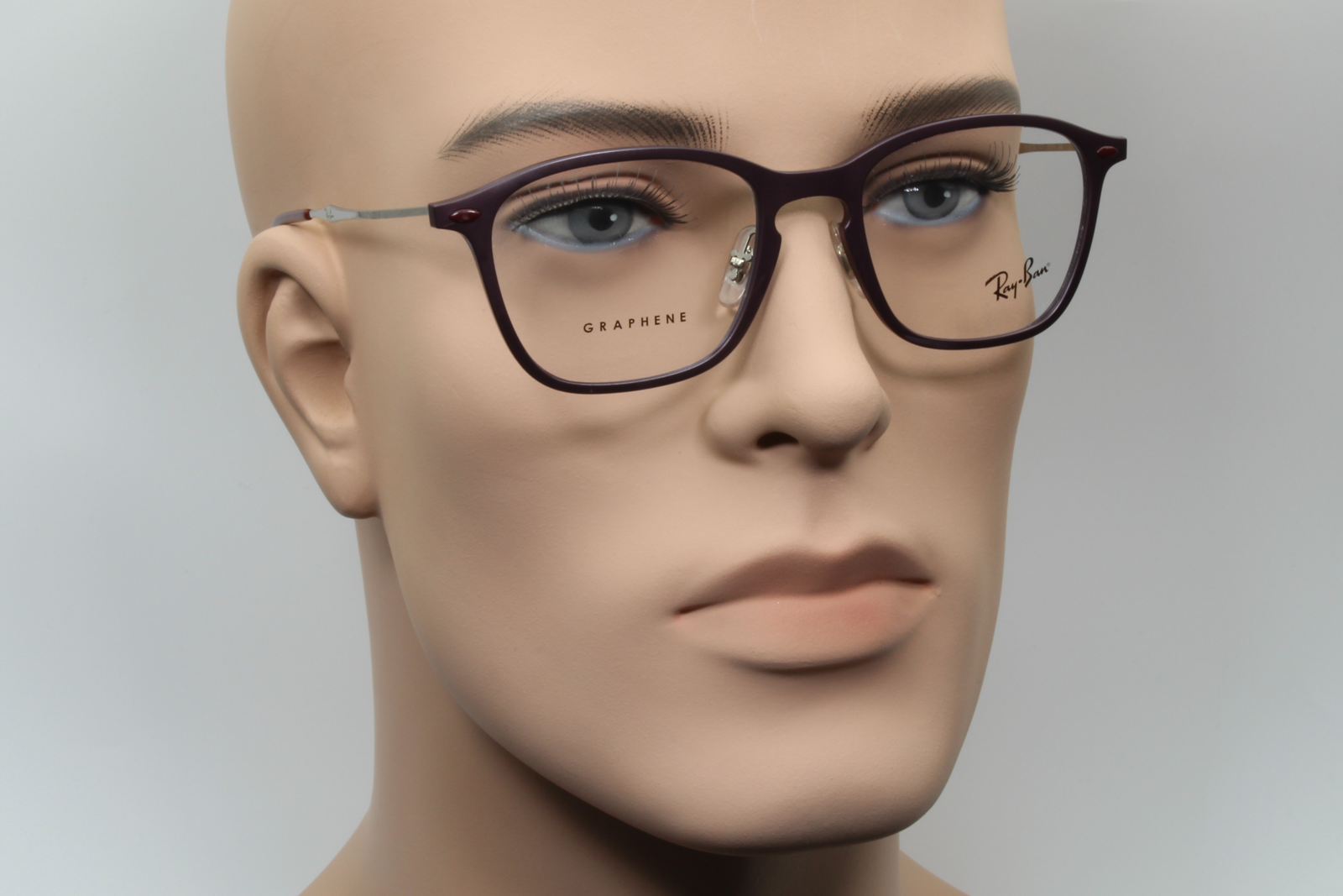 Rayban RB8955  Unisex Square Glasses Frame Voilet Graphene 51mm