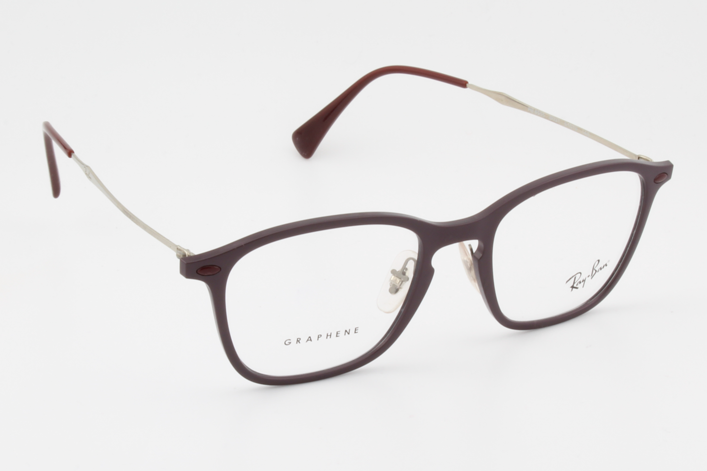 Rayban RB8955  Unisex Square Glasses Frame Voilet Graphene 51mm