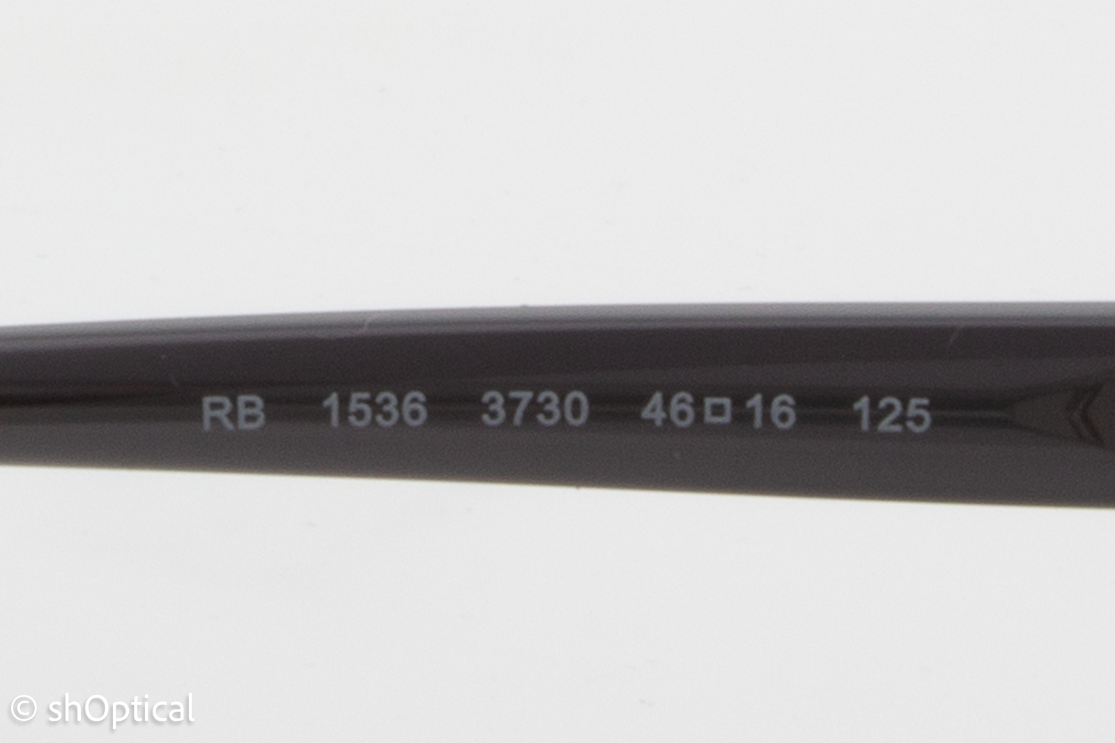 Rayban-J RB1536  Female Square Glasses Frame Grey Blue 46mm