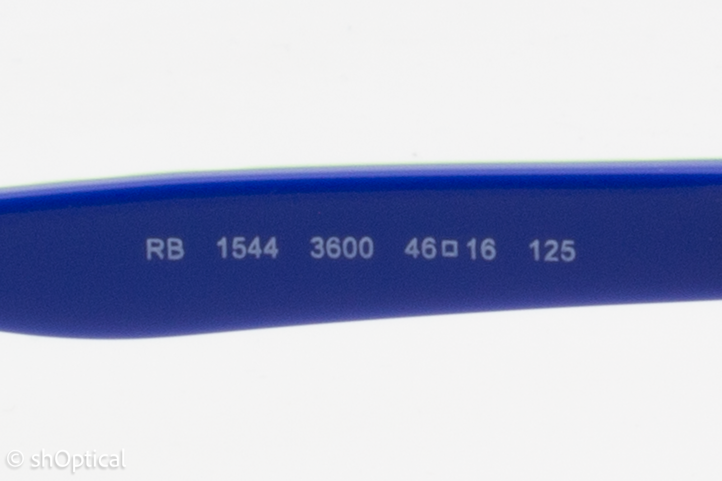 Rayban-J RB1544  Unisex Square Glasses Frame Dark Grey 46mm