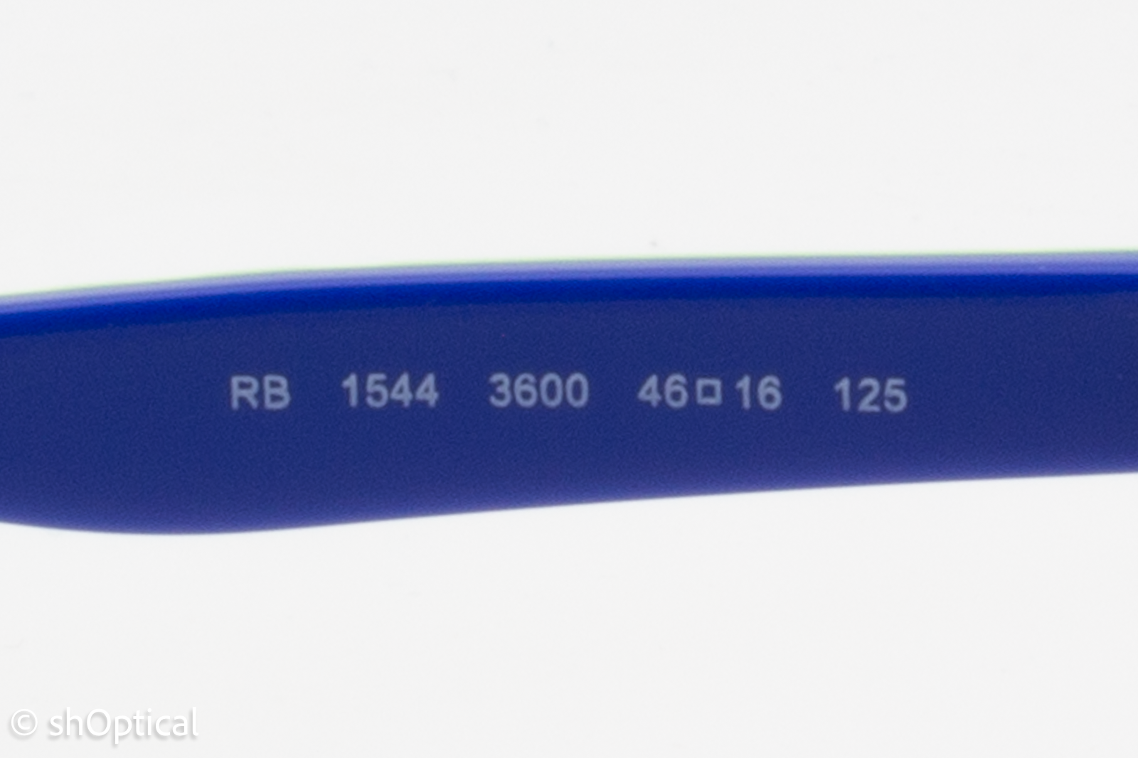 Rayban-J RB1544  Unisex Square Glasses Frame Dark Grey 46mm