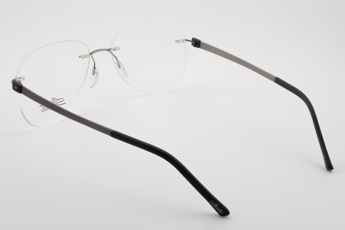 Silhouette 5452 Titan Accent (CM)  Unisex Aviator Glasses Frame Slate 55mm