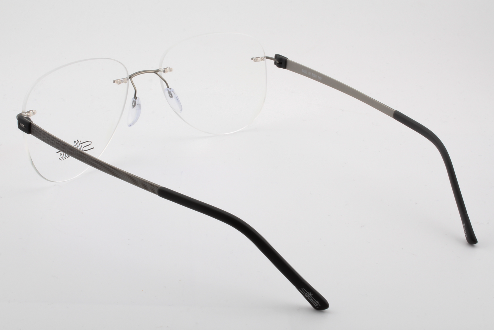 Silhouette 5452 Titan Accent (CM)  Unisex Aviator Glasses Frame Slate 55mm