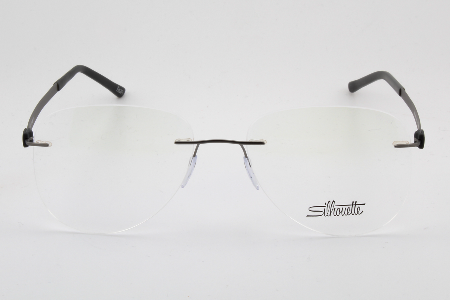 Silhouette 5452 Titan Accent (CM)  Unisex Aviator Glasses Frame Slate 55mm