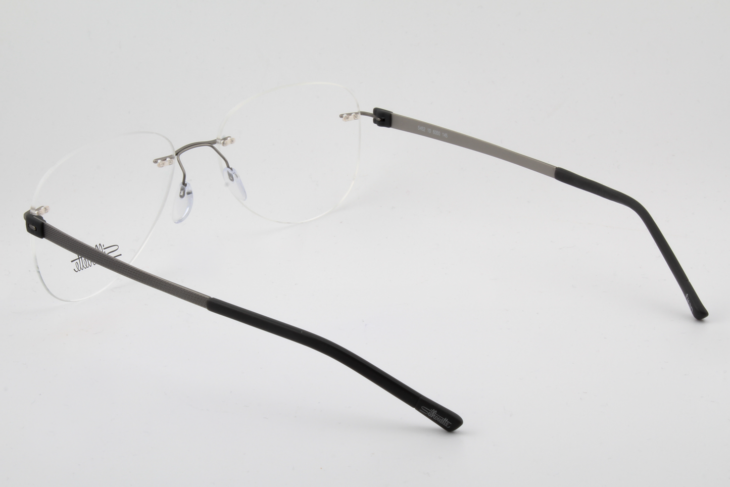 Silhouette 5452 Titan Accent (CM)  Unisex Aviator Glasses Frame Slate 55mm