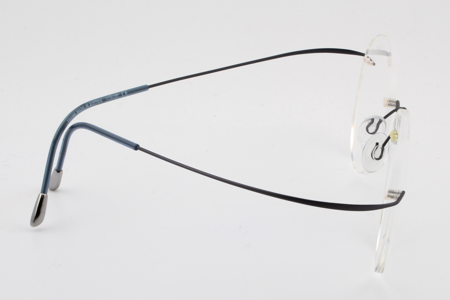 Silhouette 5515 Titan Minimal Art Must Collection 2017 (EP)  Unisex Round Glasses Frame Moonlight Blue 53mm