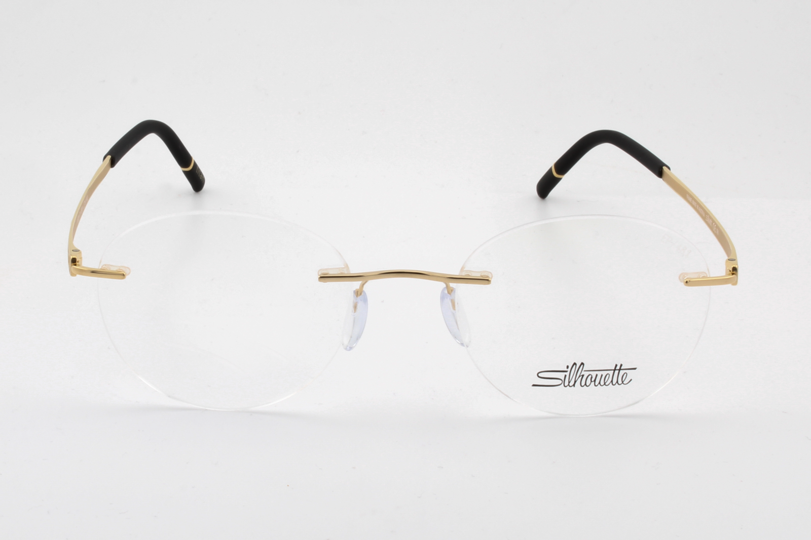 Silhouette 5529 Momentum (EP)  Unisex Round Glasses Frame Golden Dome 48mm