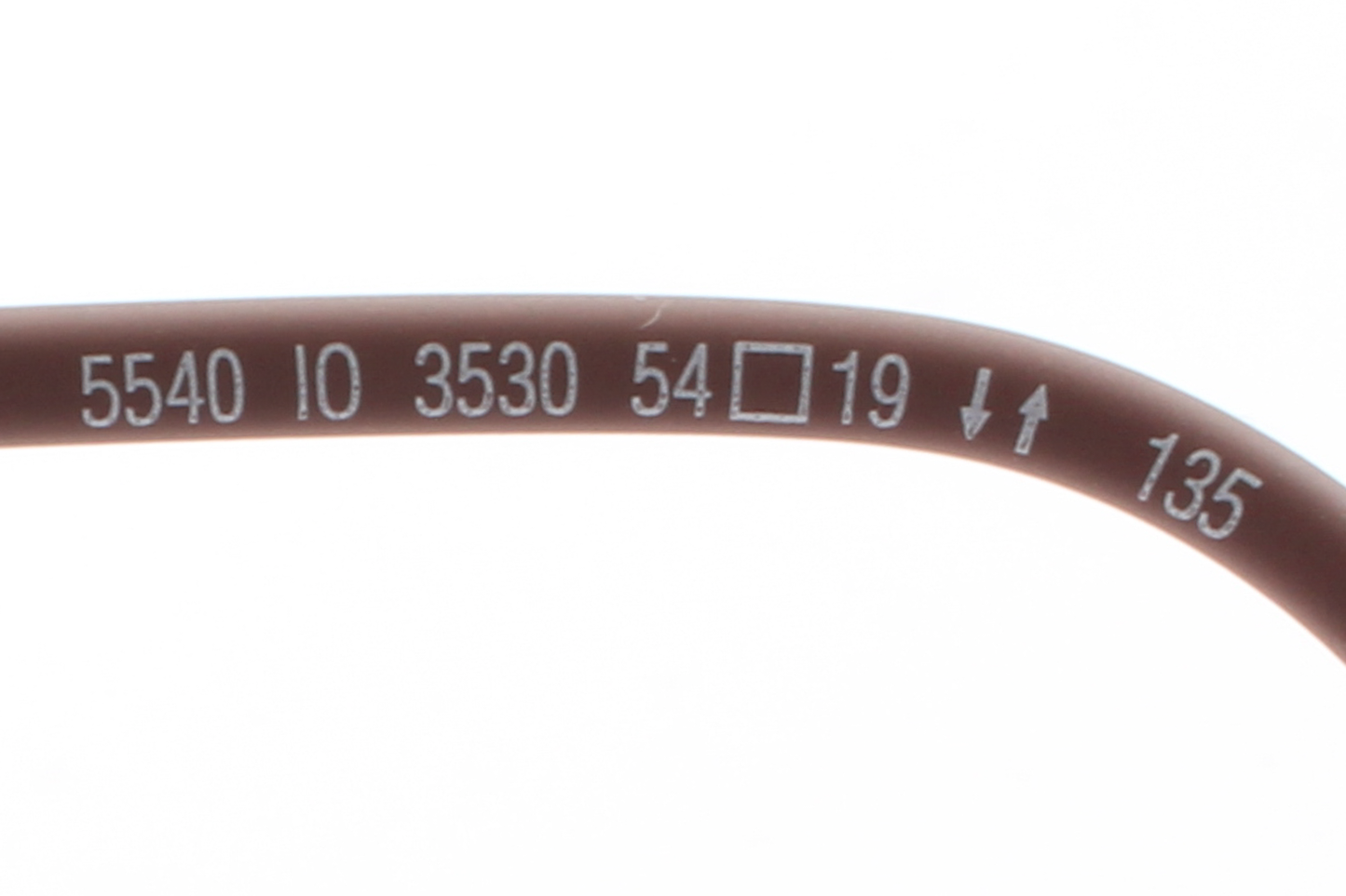 Silhouette 5540 Titan Dynamics Contour (IO)  Female Round Glasses Frame Cassis Sundown 54mm