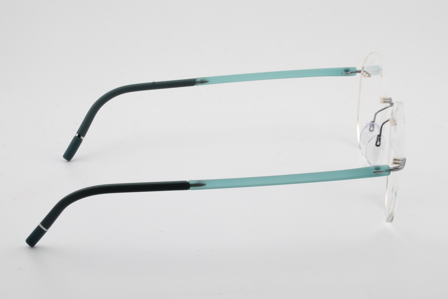 Silhouette 5567 The Wave (EP)  Unisex Round Glasses Frame Silver Ocean 48mm