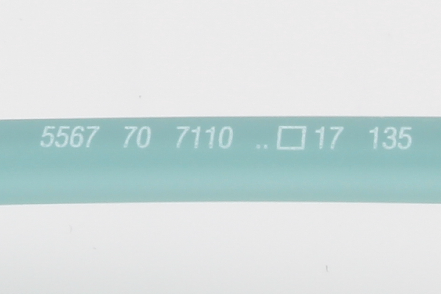 Silhouette 5567 The Wave (EP)  Unisex Round Glasses Frame Silver Ocean 48mm