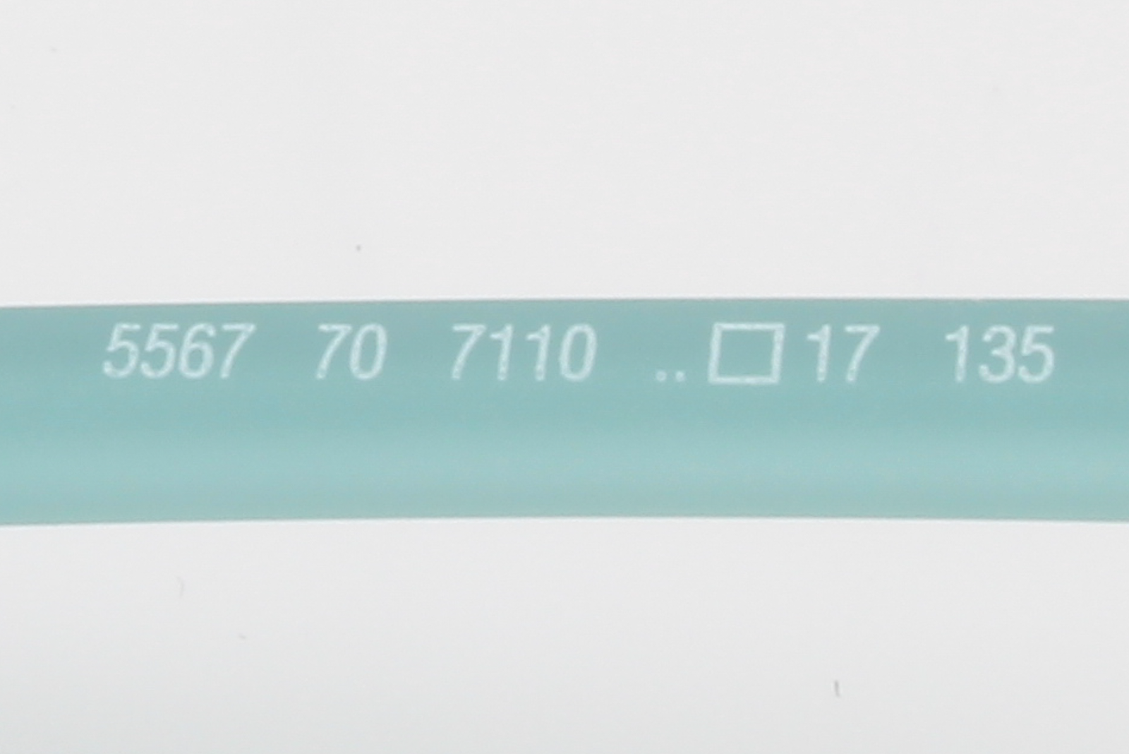 Silhouette 5567 The Wave (EP)  Unisex Round Glasses Frame Silver Ocean 48mm