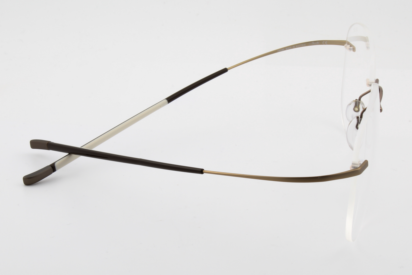 Silhouette 7581 Titan Minimal Art Icon (CM)  Unisex Aviator Glasses Frame Brown Sandstone 55mm