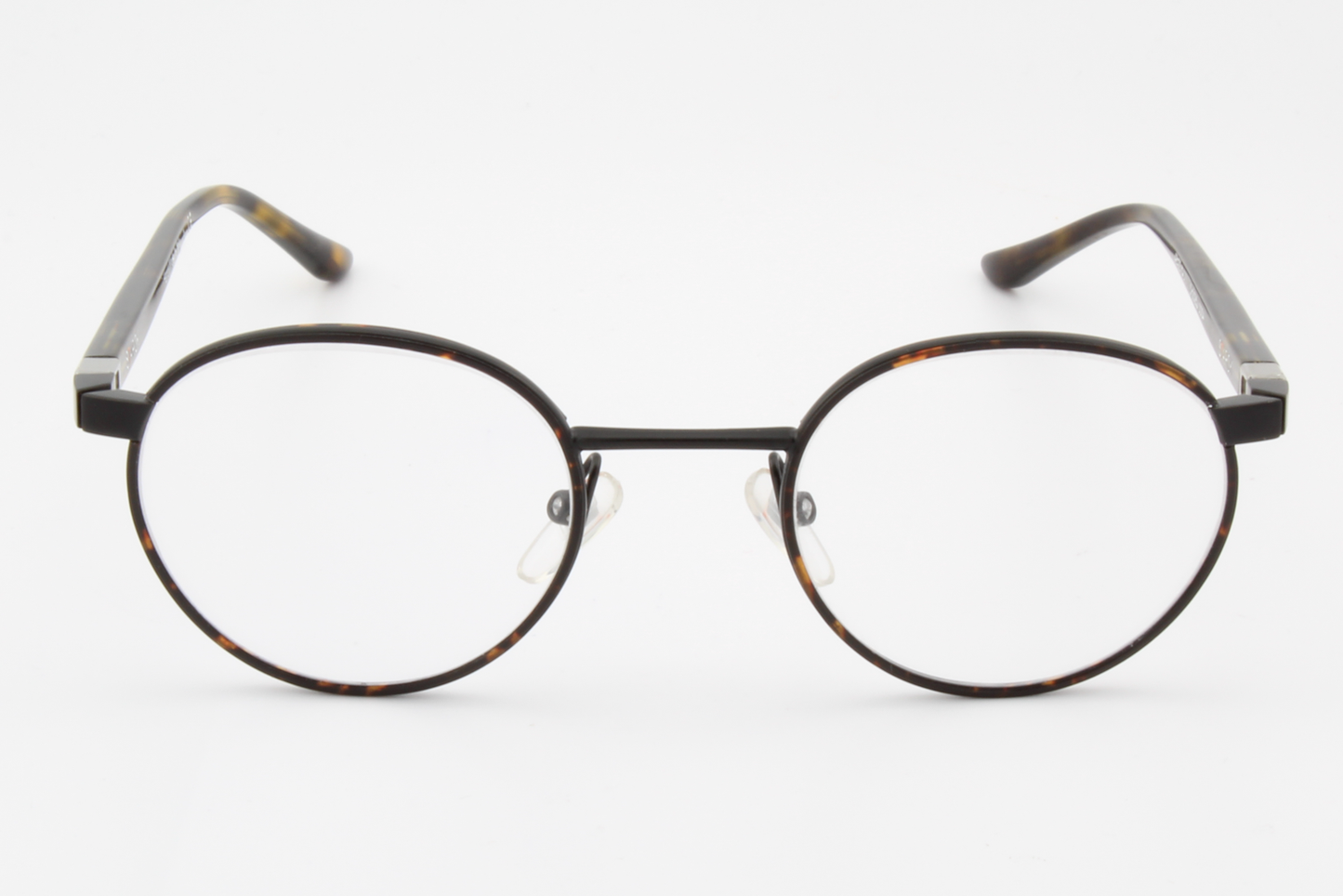 STARCK SH2026J  Male Round Glasses Frame Dark Havana, Tortoise 48mm