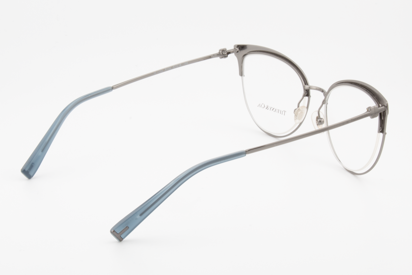 Tiffany & Co TF1132  Female Cat Eye Glasses Frame Matte Blue 51mm