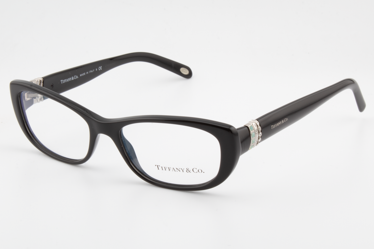Tiffany & Co TF2076-B  Female Rectangular Glasses Frame Black 51mm
