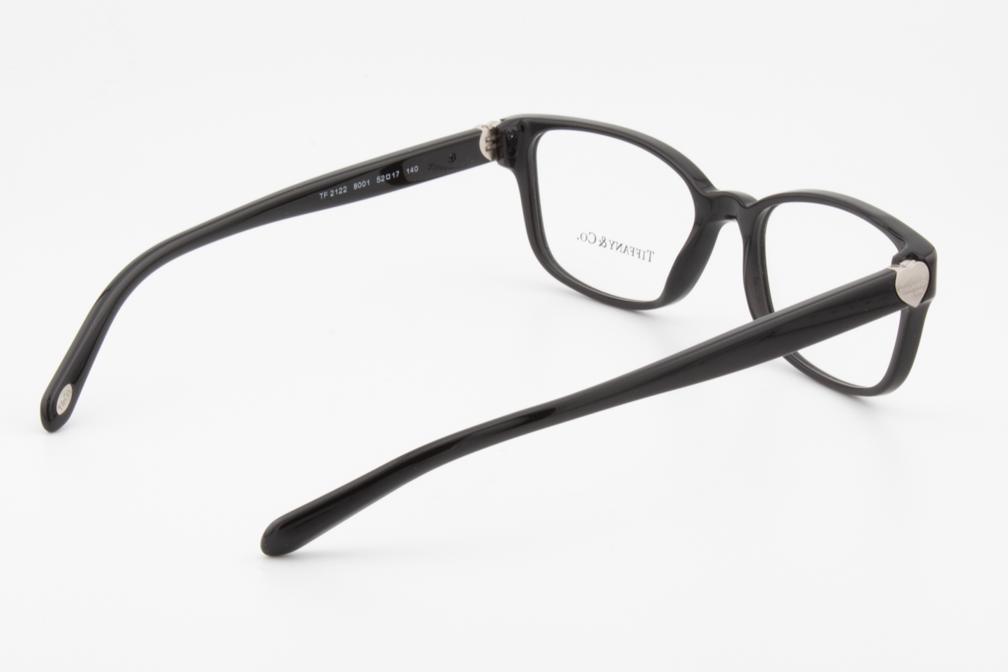 Tiffany & Co TF2122  Female Cat Eye Glasses Frame Black 52mm