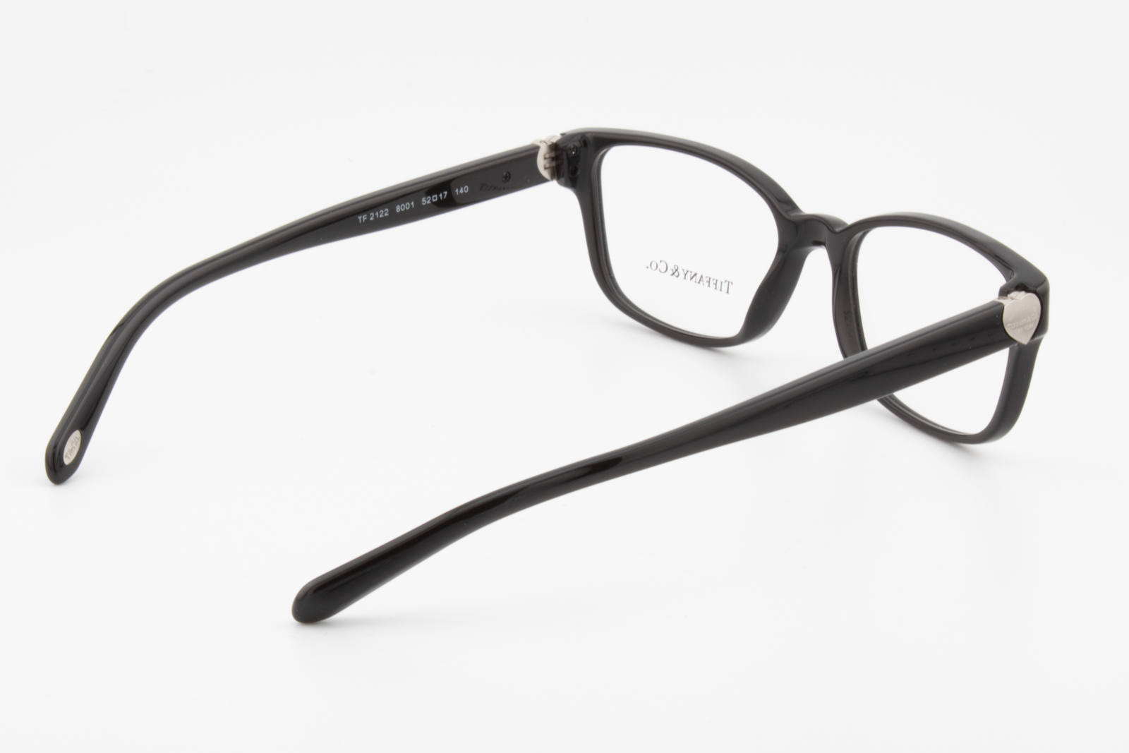 Tiffany & Co TF2122  Female Cat Eye Glasses Frame Black 52mm