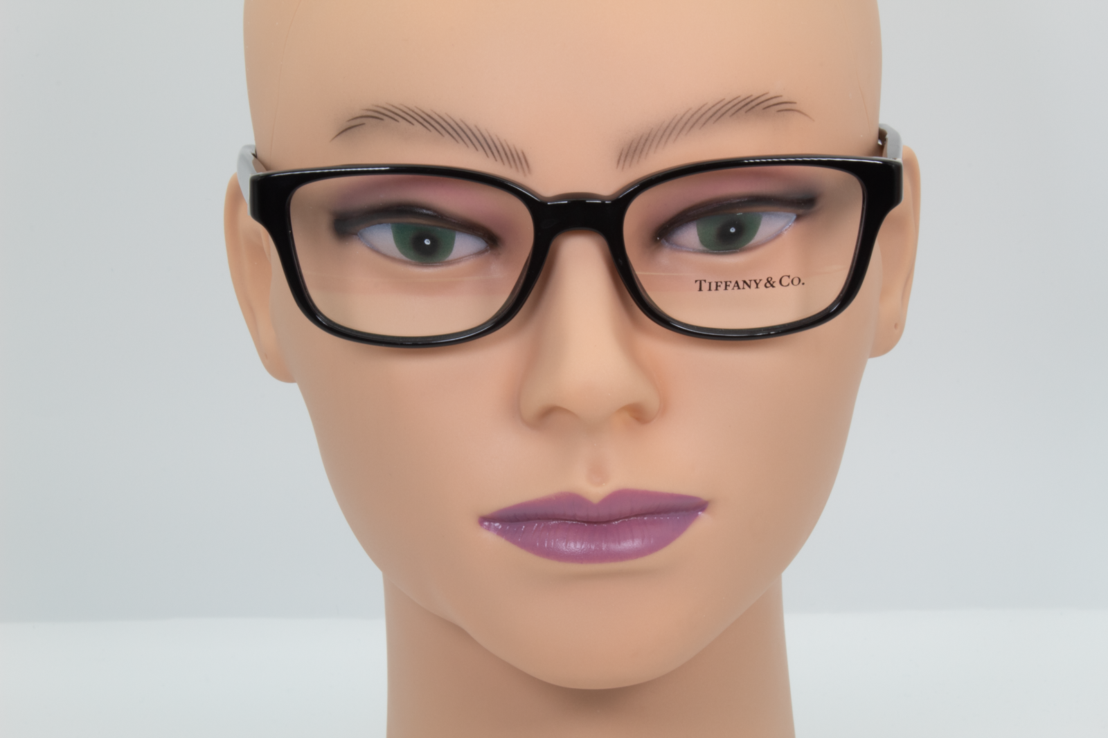 Tiffany & Co TF2122  Female Cat Eye Glasses Frame Black 52mm